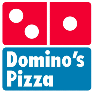 [CITYPNG.COM]Dominos Pizza Fast Food Logo FREE PNG - 1800x1400